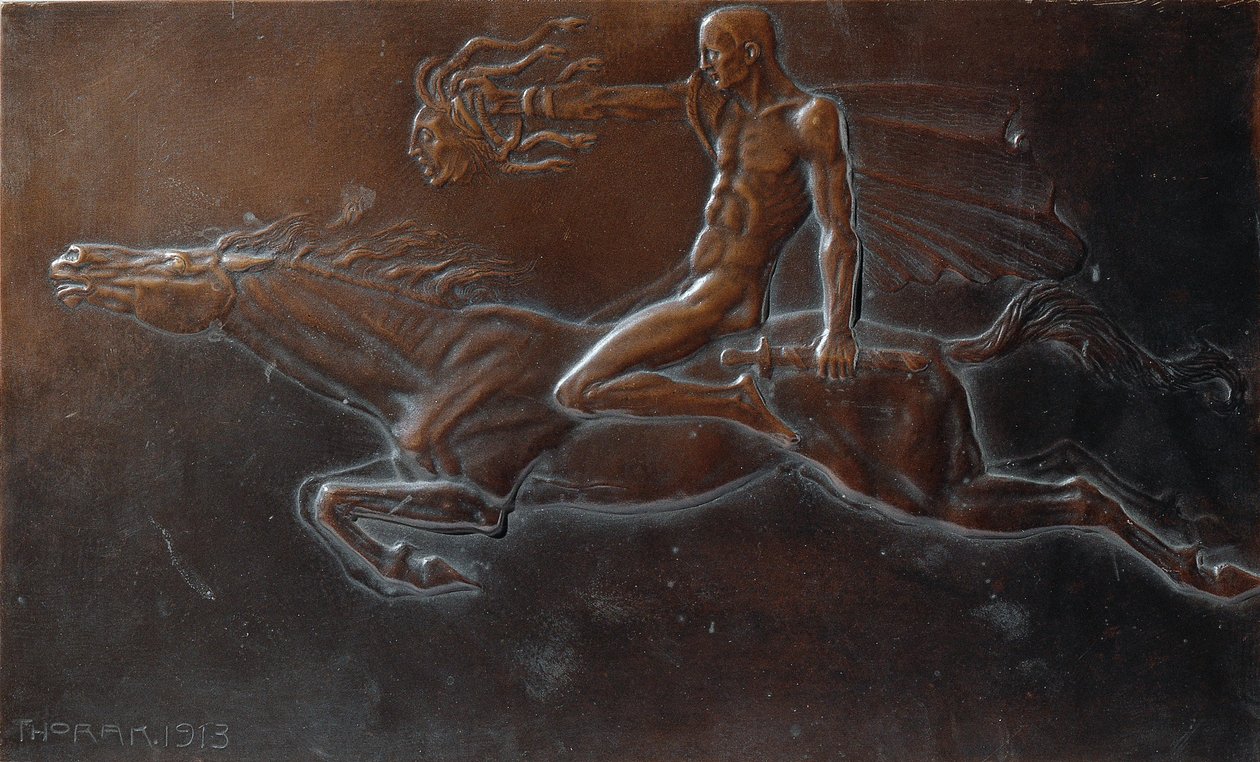 Perseus a Medúza fejével alkotó: Josef Thorak