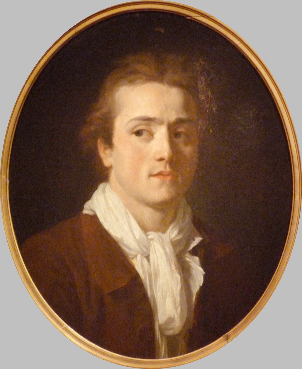 A római néven ismert Paul-Guillaume Lemoine arcképe alkotó: Joseph Benoît Suvée