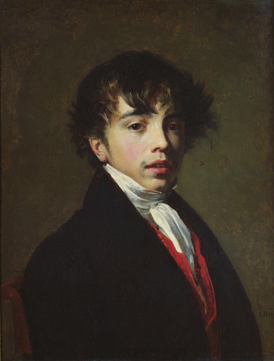 Férfi portré, 1825 körül alkotó: Joseph Berger