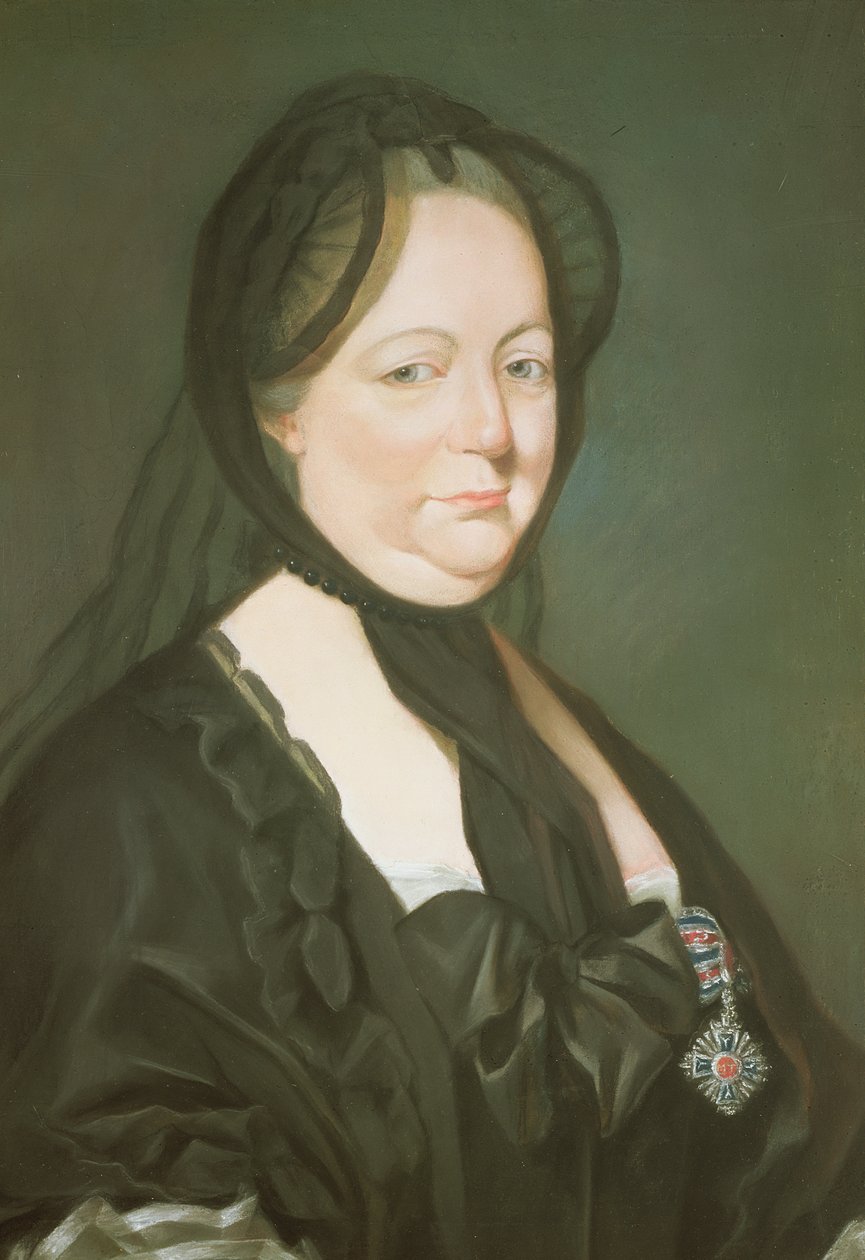 Mária Terézia, Ausztria császárnéja gyászol alkotó: Joseph Ducreux