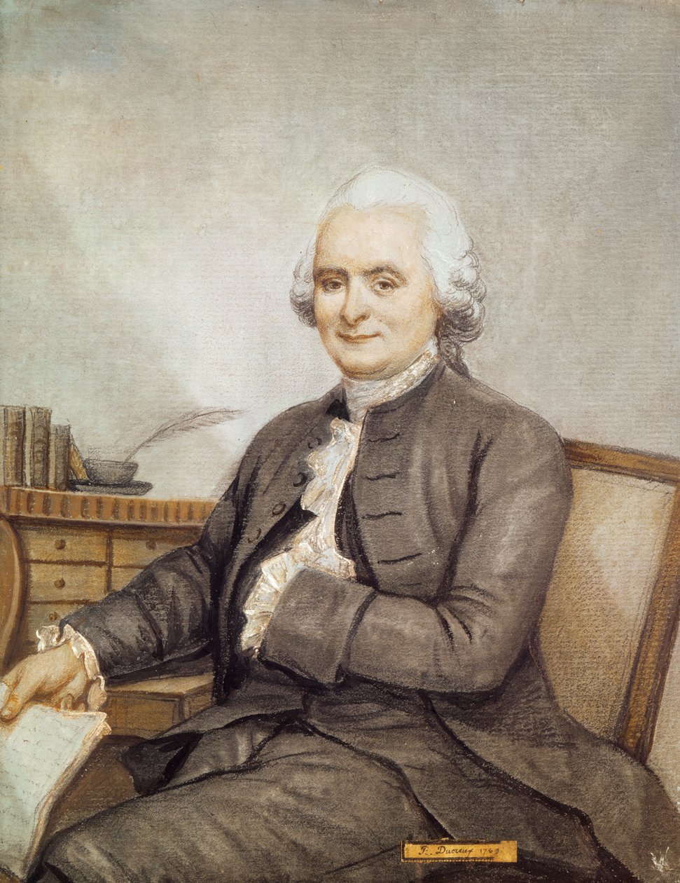 Delille portréja, 1769 (pasztell, papíron) alkotó: Joseph Ducreux