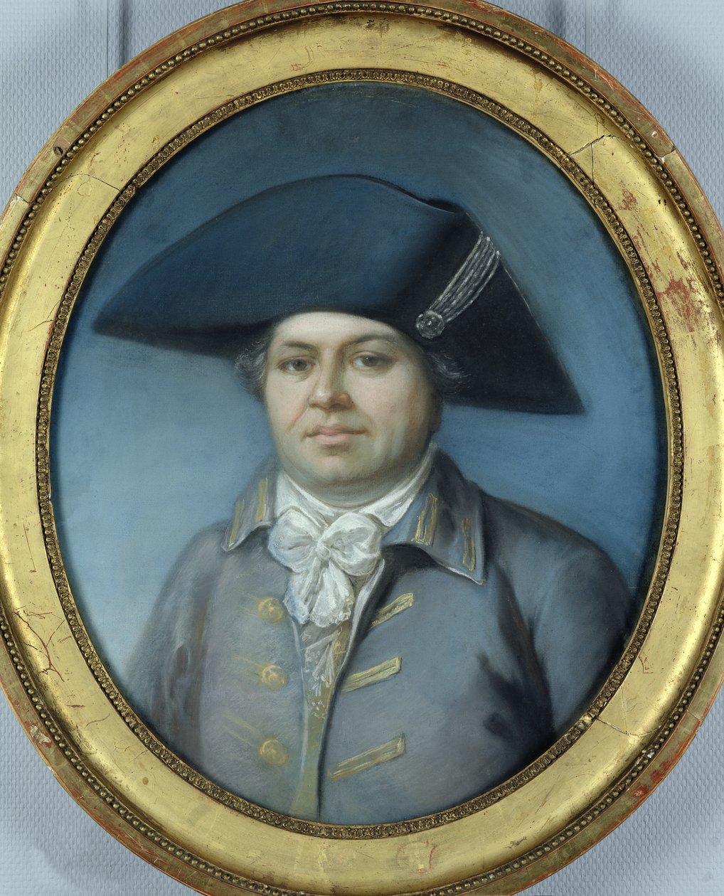 Georges Cadoudal (1771-1804) portréja (papír pasztell) alkotó: Joseph Ducreux