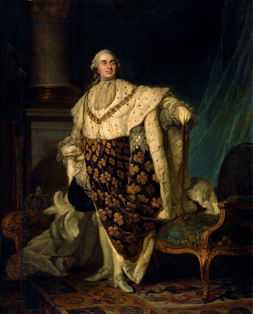 XVI. háttere a jeleiben alkotó: Joseph Siffred Duplessis