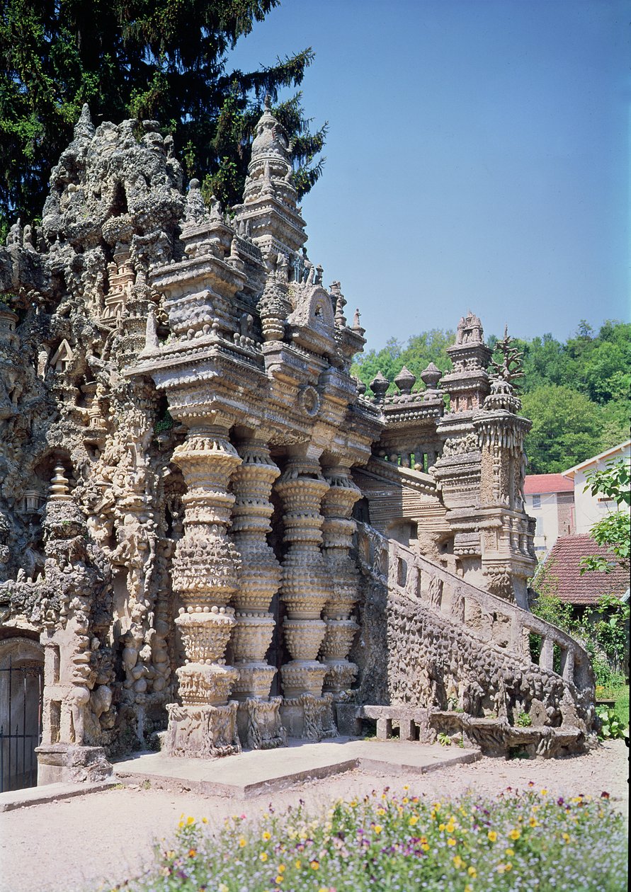 Le Palais Ideal, épült 1879-1912 alkotó: Joseph Ferdinand Cheval