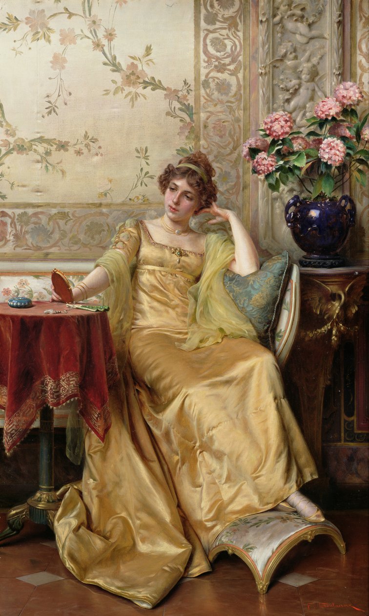 Elmélkedés alkotó: Joseph Frederick Charles Soulacroix