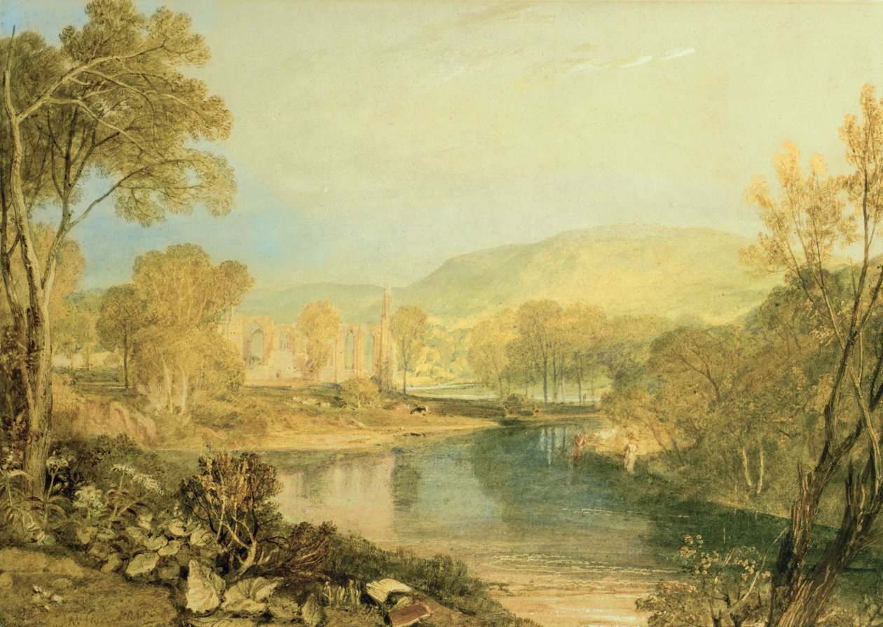 Boltoni apátság, alkotó: Joseph Mallord William Turner