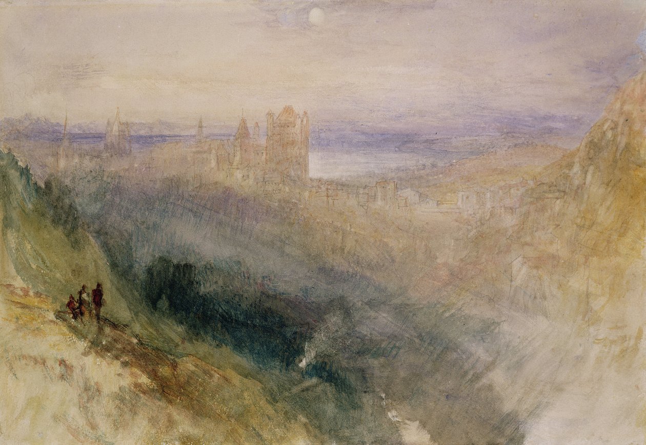 Lausanne, a Le Signaltól alkotó: Joseph Mallord William Turner