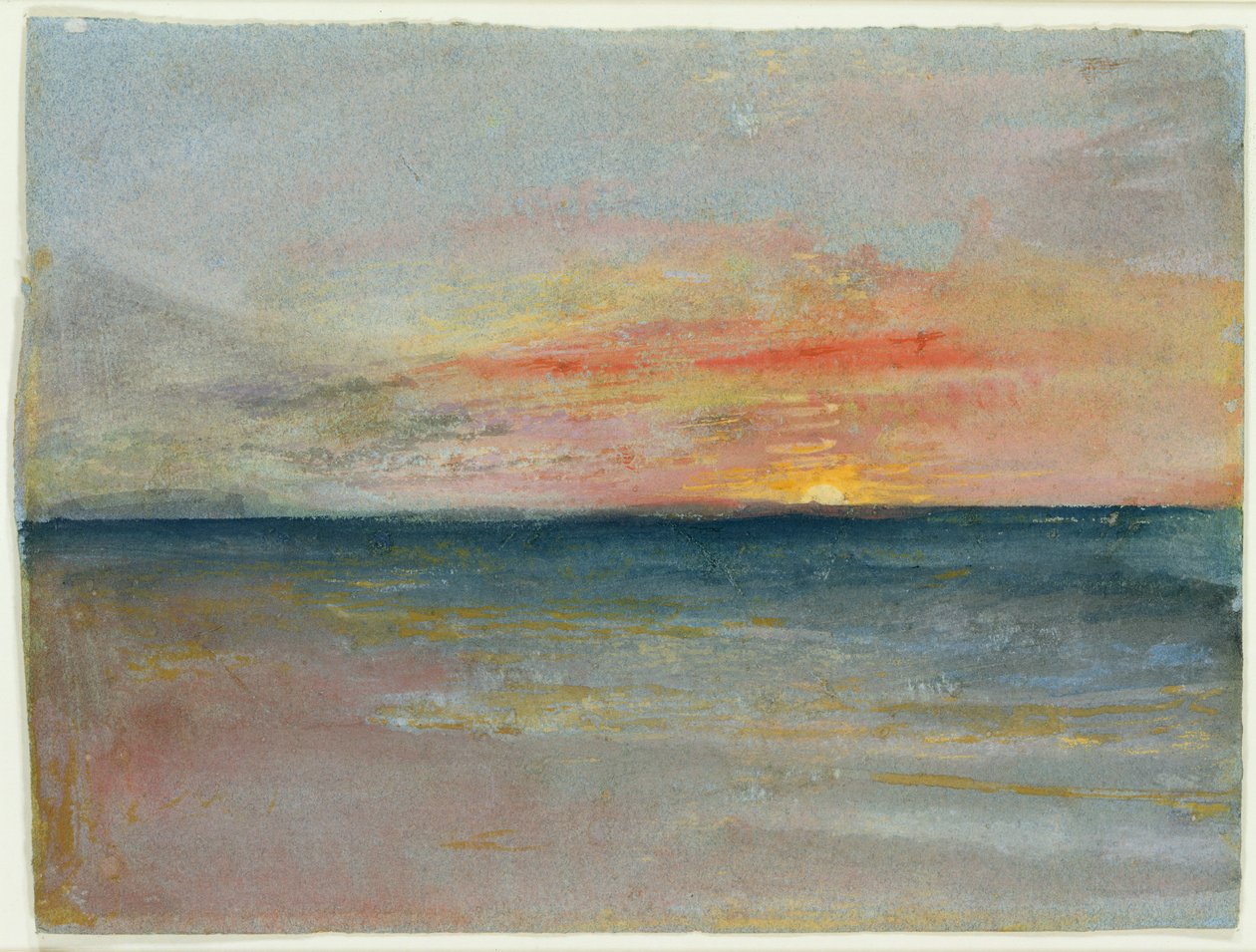 Sky Study alkotó: Joseph Mallord William Turner