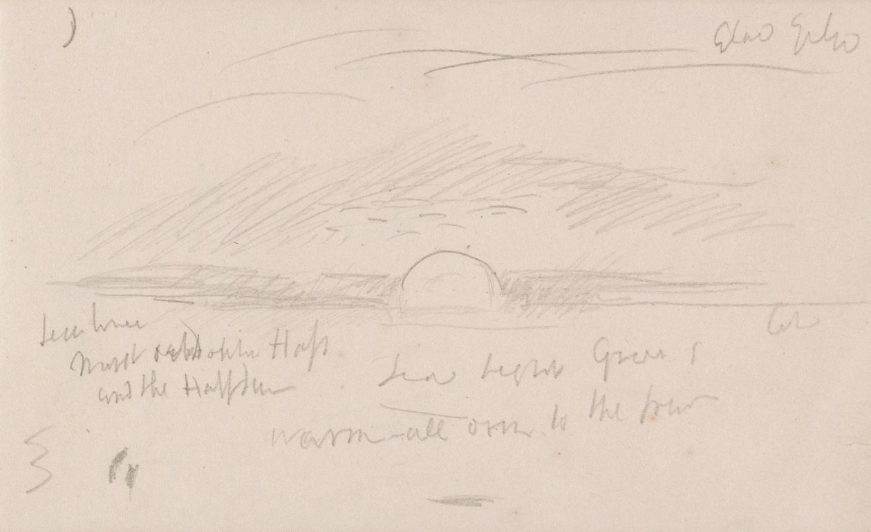 A csatorna vázlatfüzete alkotó: Joseph Mallord William Turner