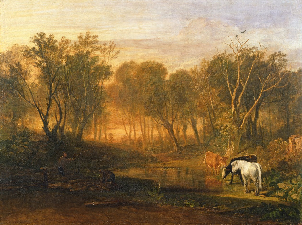 A berei erdő, 1808 körül alkotó: Joseph Mallord William Turner