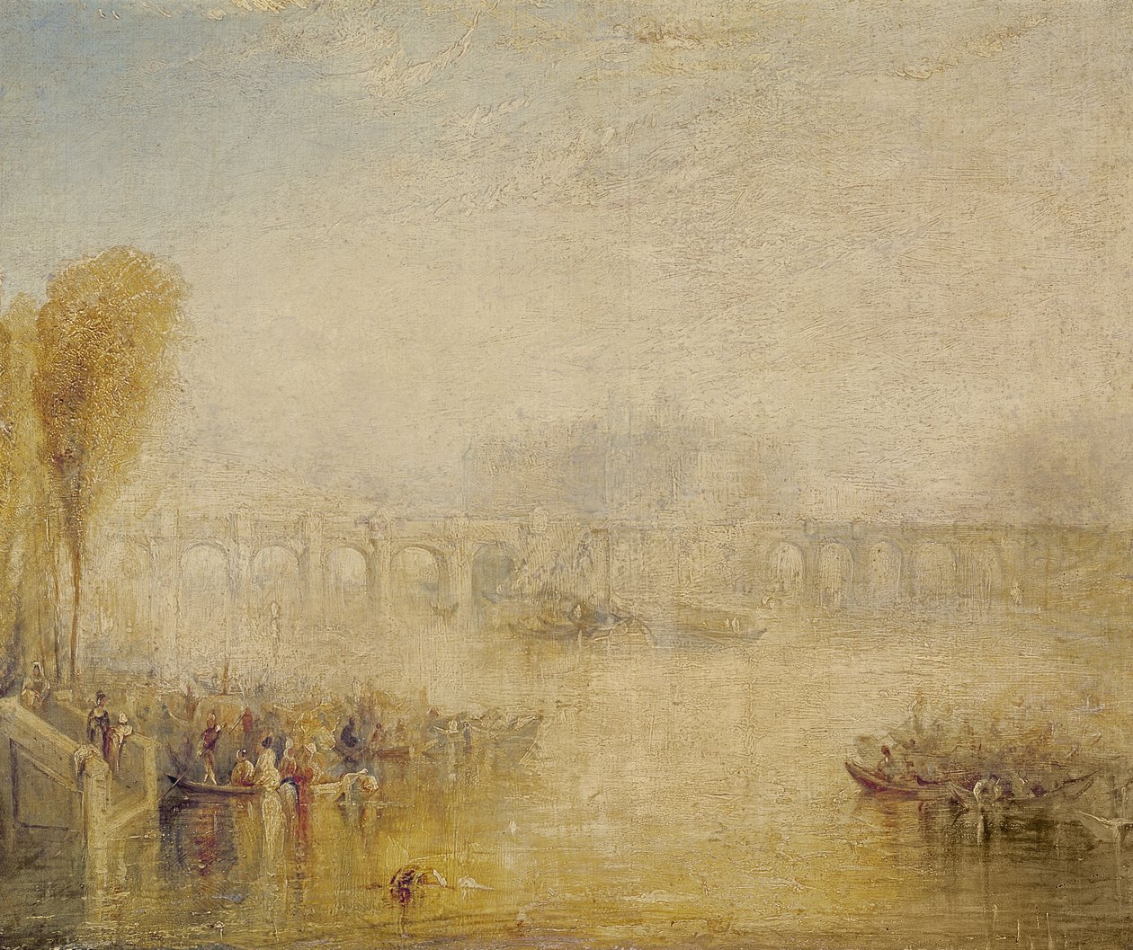 Kilátás a Pont Neuf-ra, Párizs alkotó: Joseph Mallord William Turner