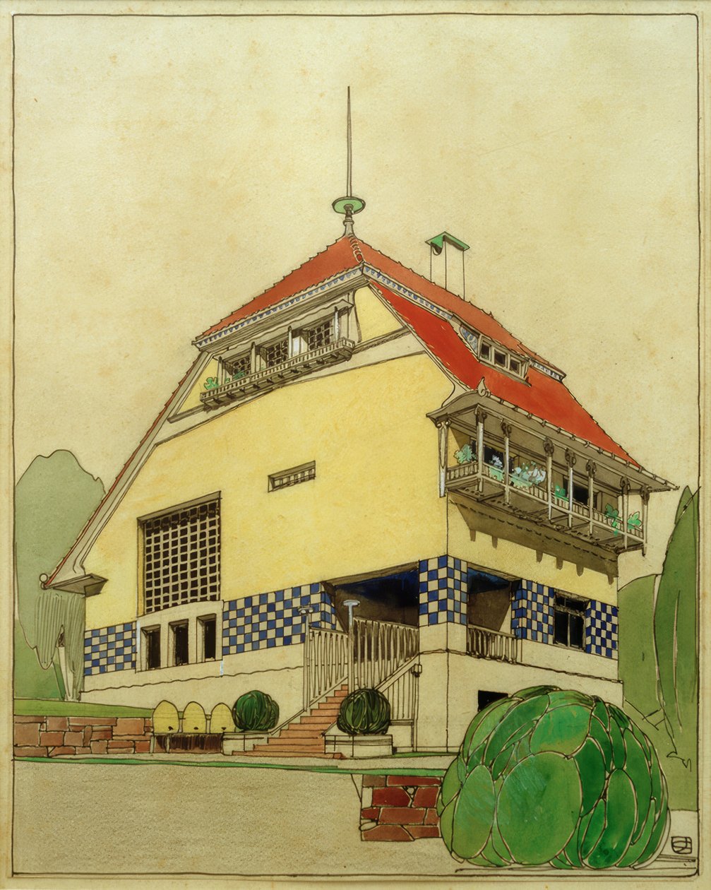 Olbrich, Joseph Maria; alkotó: Joseph Maria Olbrich