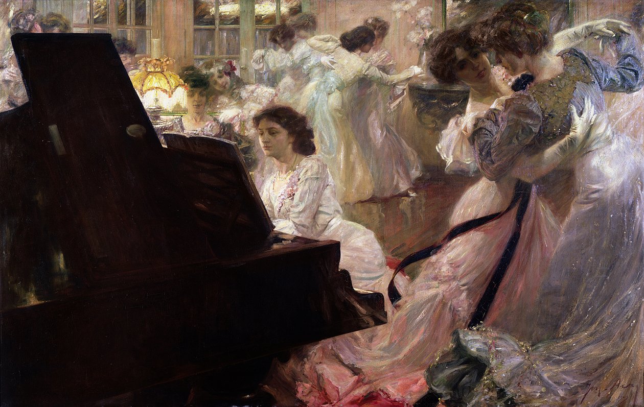 A fehér bál, 1903 alkotó: Joseph Marius Avy