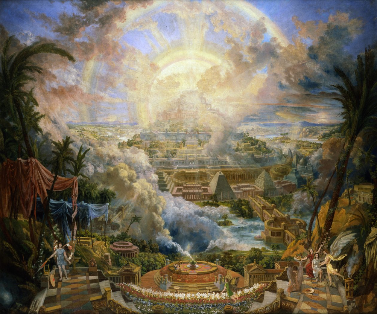A gyülekezet hegye, 1818 alkotó: Joseph Michael Gandy