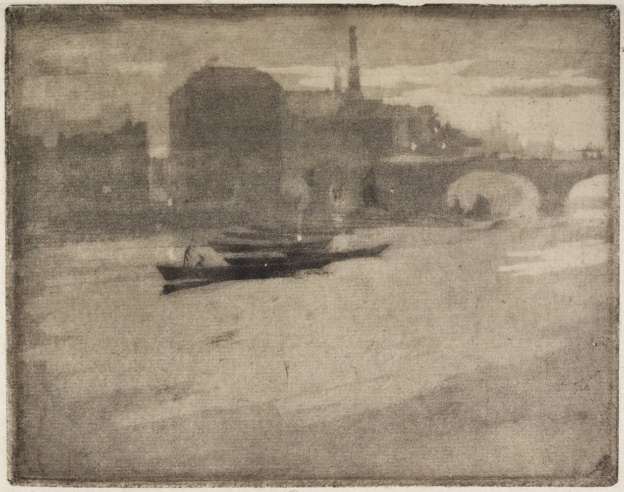 Temze, 1894 alkotó: Joseph Pennell
