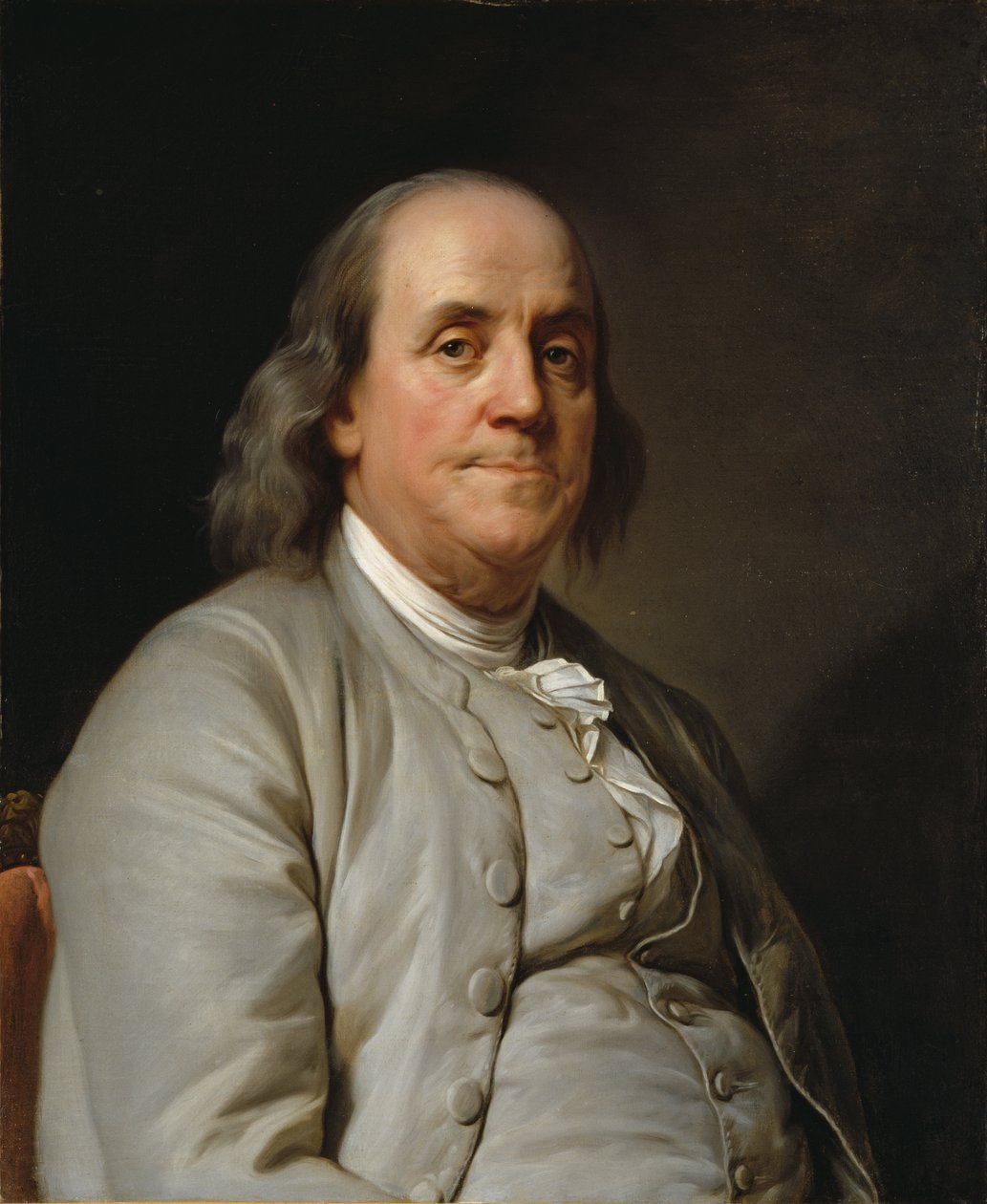 Benjamin Franklin alkotó: Joseph Siffred Duplessis