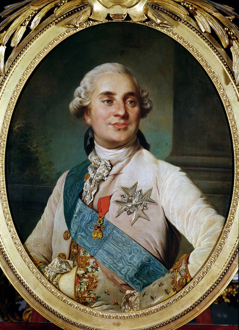 XVI. Lajos (1754-93) portréérme 1775 alkotó: Joseph Siffred Duplessis