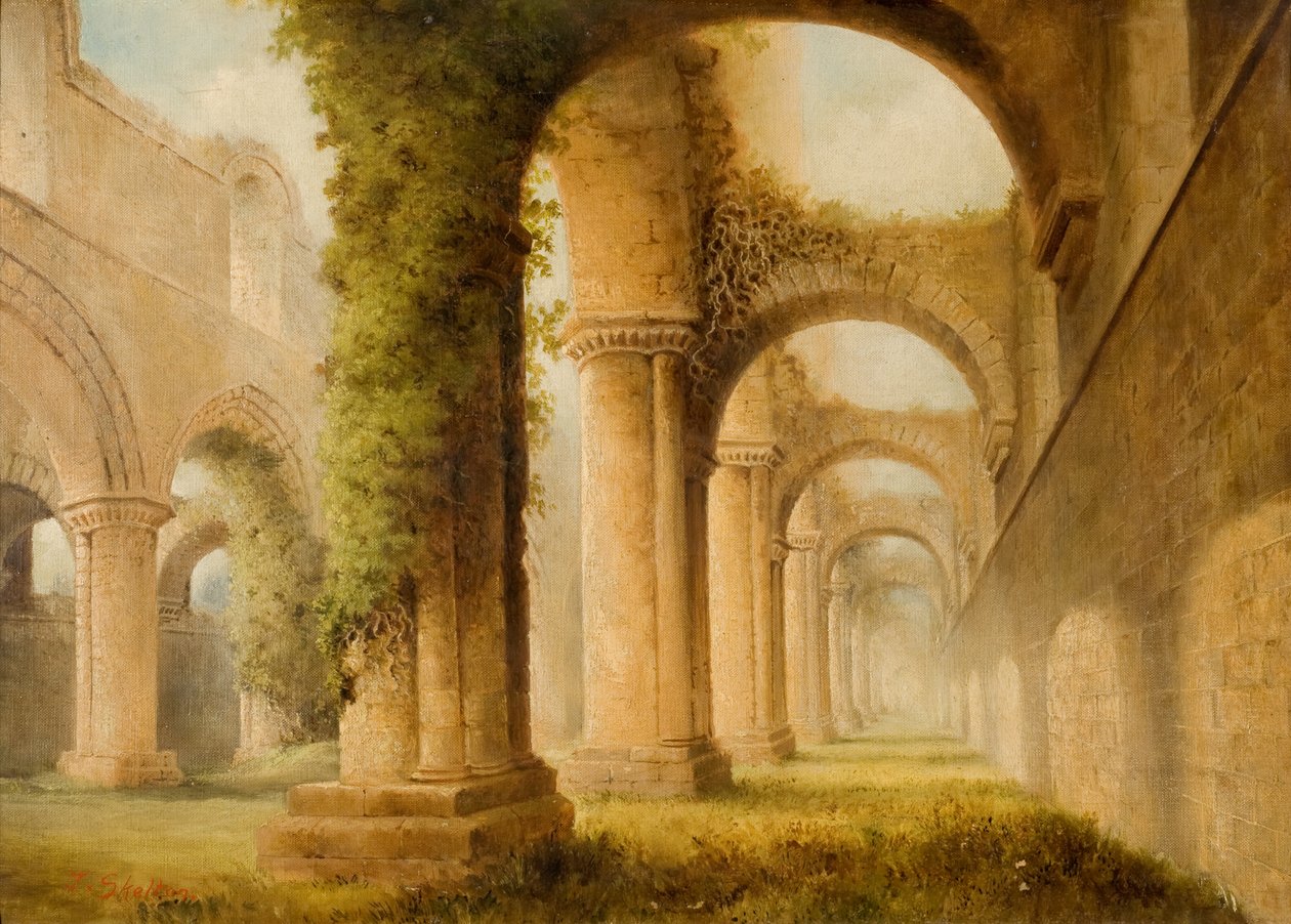 Kirkstalli apátság alkotó: Joseph Ratcliffe Skelton