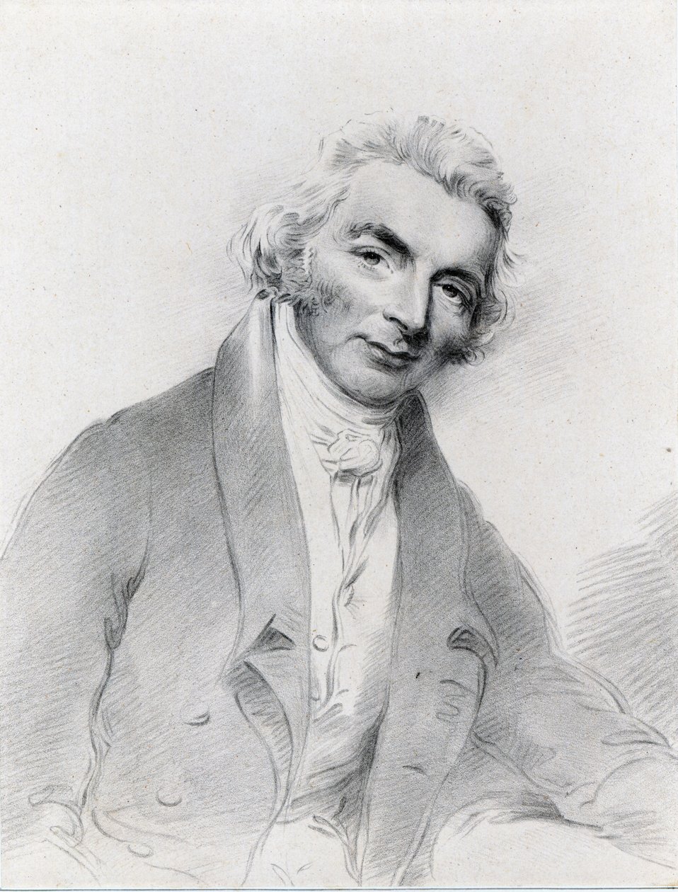 William Smyth (grafit és kréta papíron) alkotó: Joseph Slater
