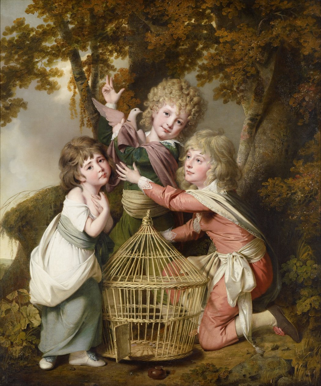 A Synnot gyerekek alkotó: Joseph Wright of Derby