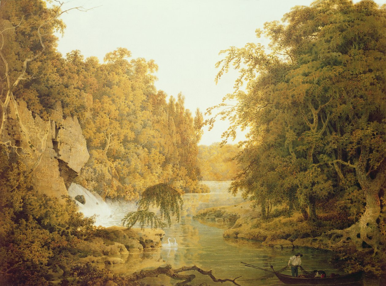 Dovedale, a Peak District alkotó: Joseph Wright of Derby