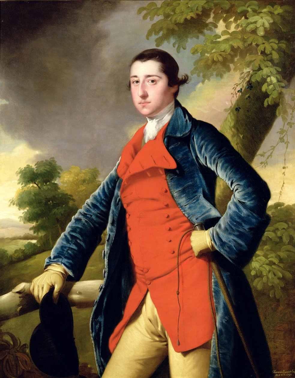 Francis Burdett alkotó: Joseph Wright of Derby