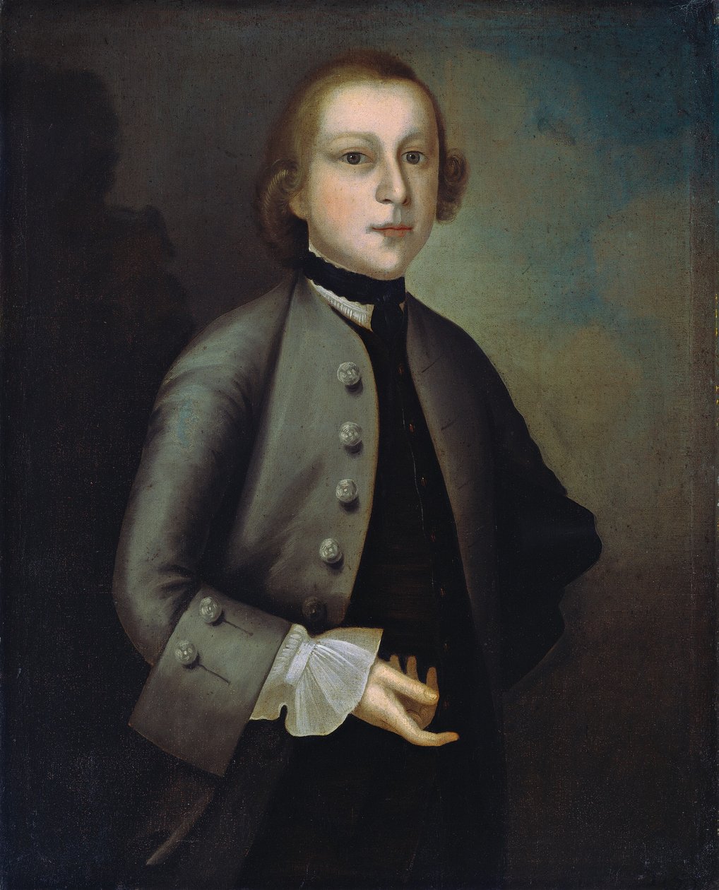 Isaac Foster, Jr., 1755. . alkotó: Joseph Badger