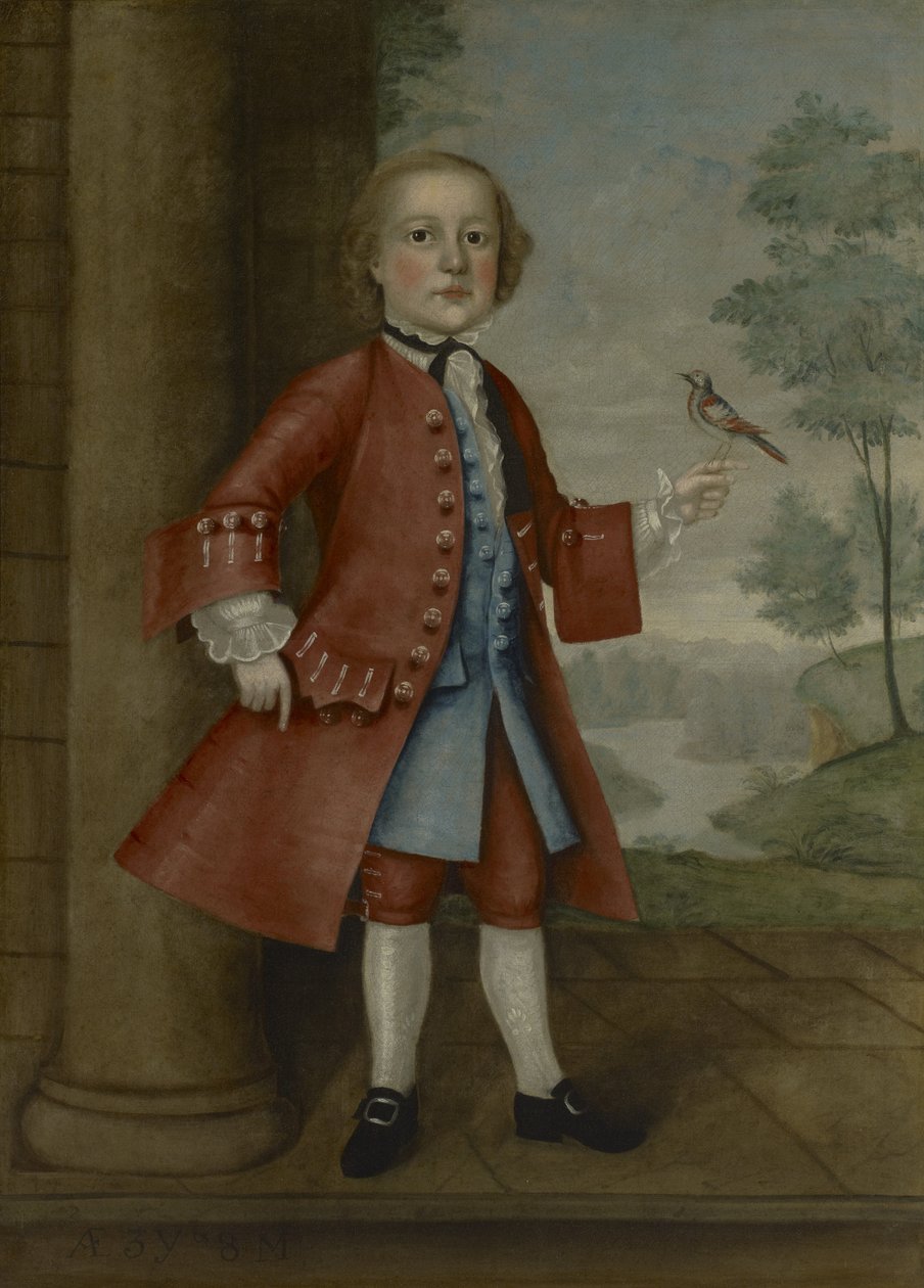 John Gerry portréja, 1745 alkotó: Joseph Badger