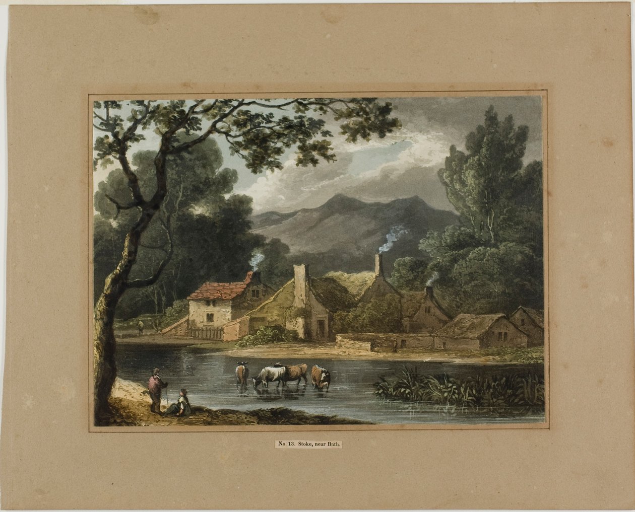 Stoke, Bath közelében alkotó: Joseph Barker