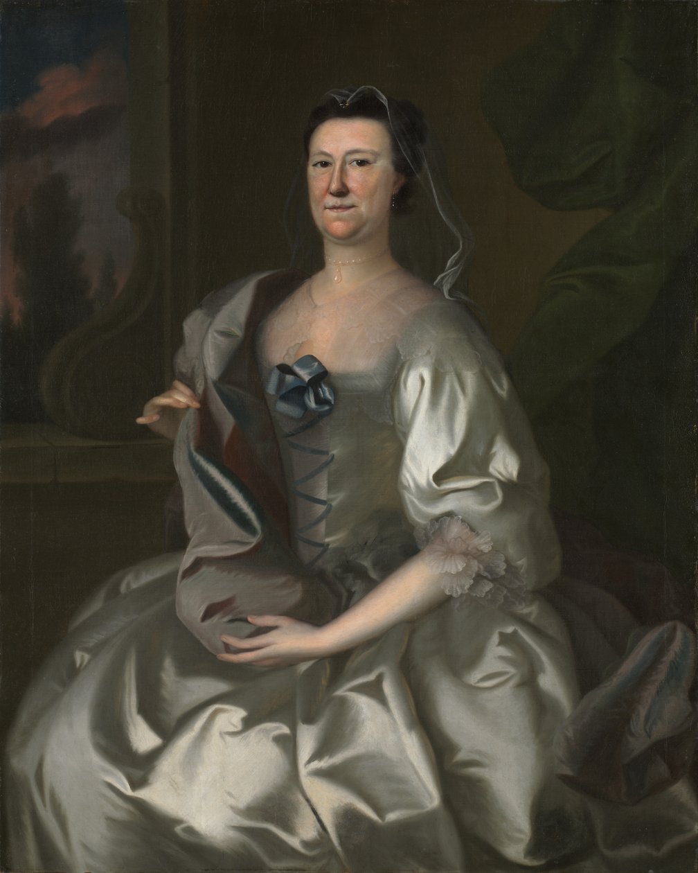 Hannah Wentworth Atkinson, 1760. alkotó: Joseph Blackburn