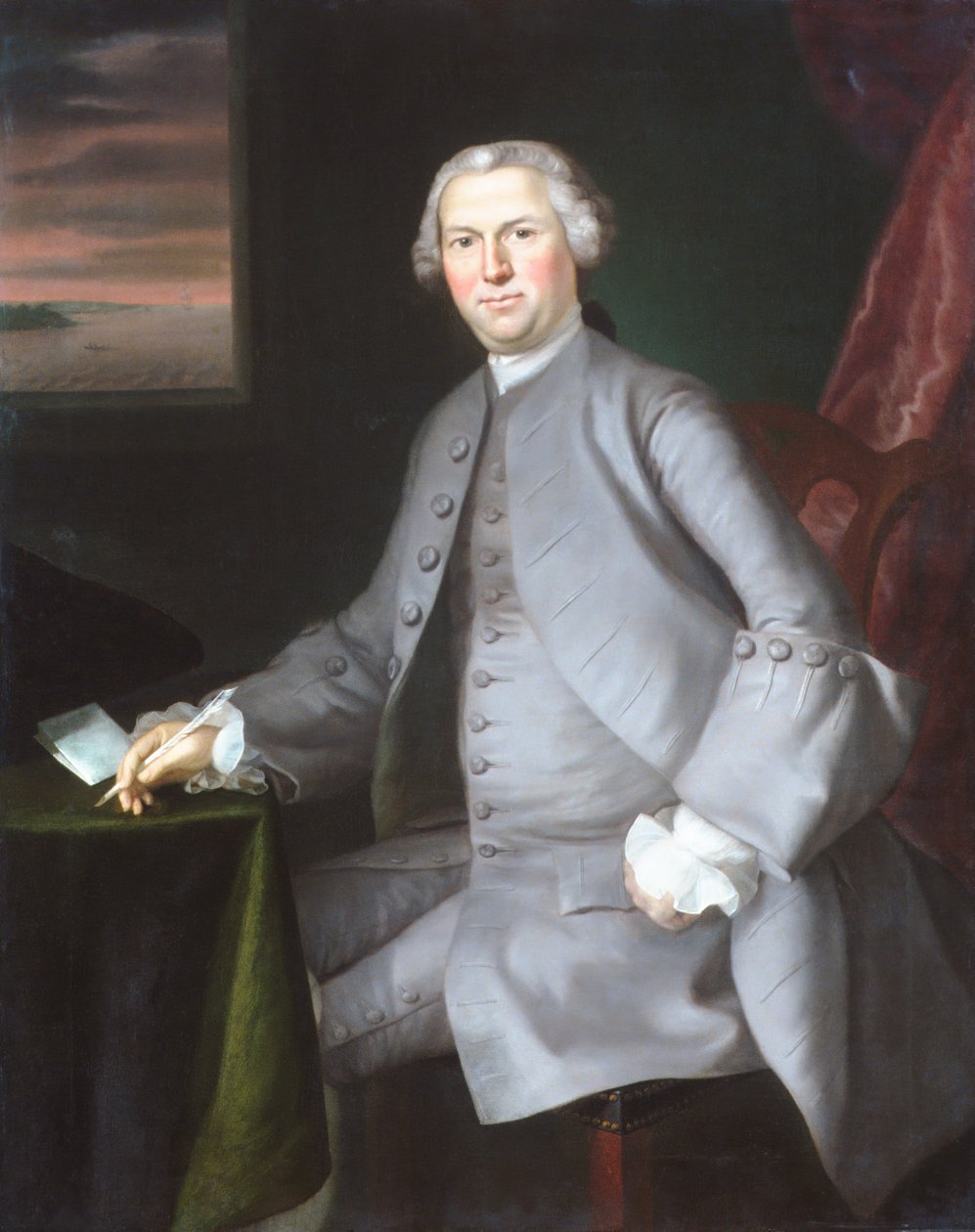 Samuel Cutts, kb. 1762-63. alkotó: Joseph Blackburn