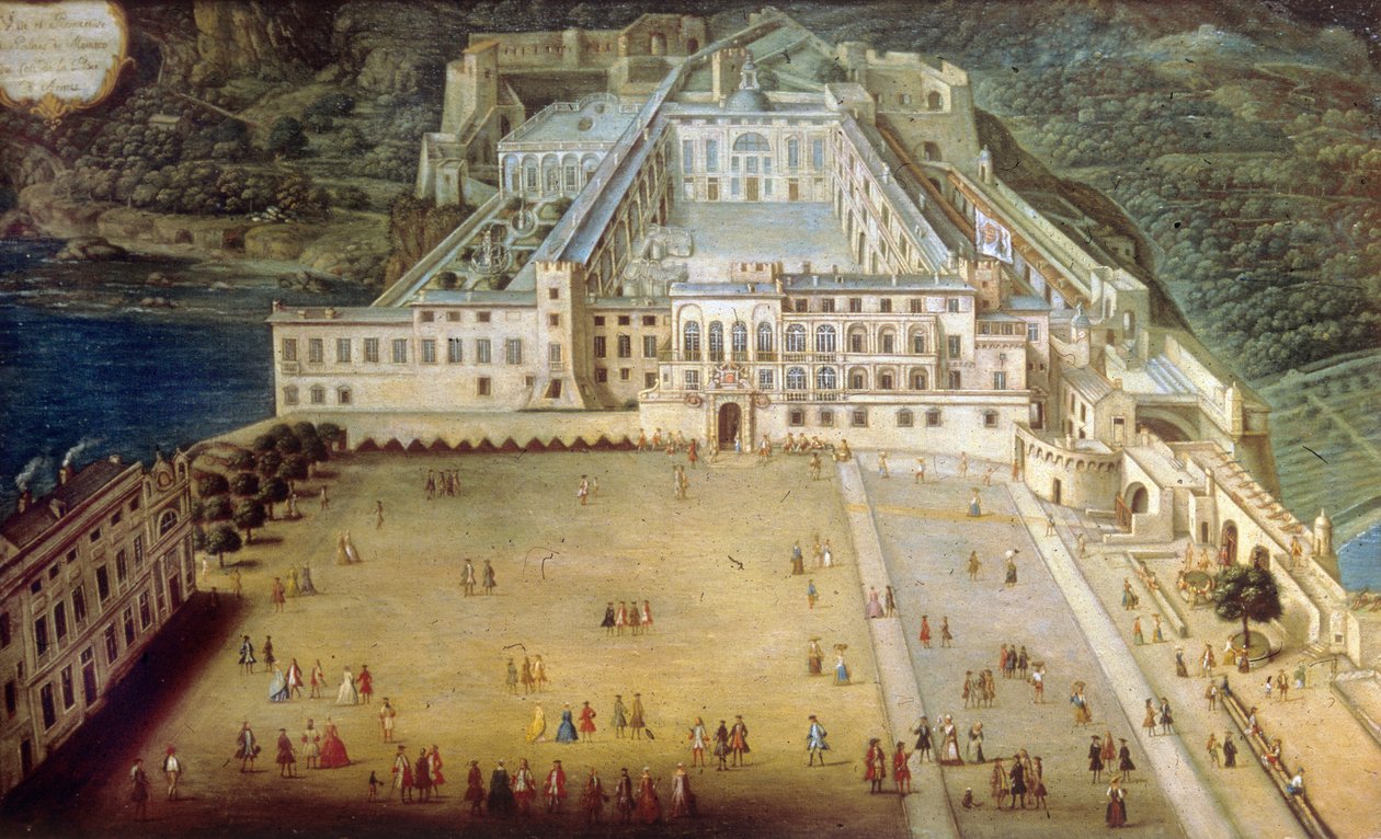 A monacói palota 1732-ben alkotó: Joseph Bressan