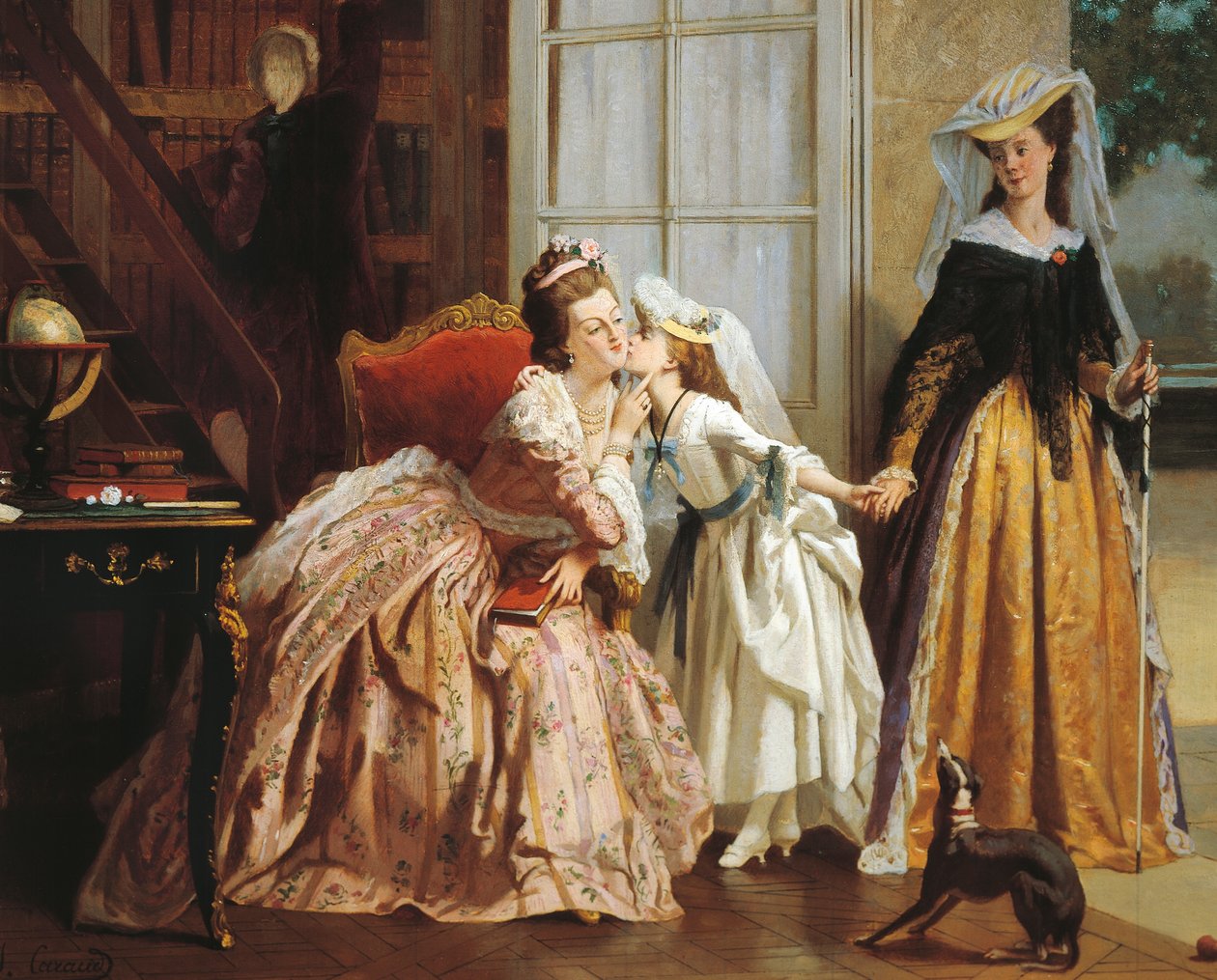 Marie Antoinette (olaj, vászon) alkotó: Joseph Caraud