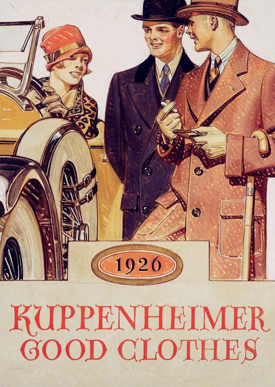 Kuppenheimer jó ruhák alkotó: Joseph Christian Leyendecker