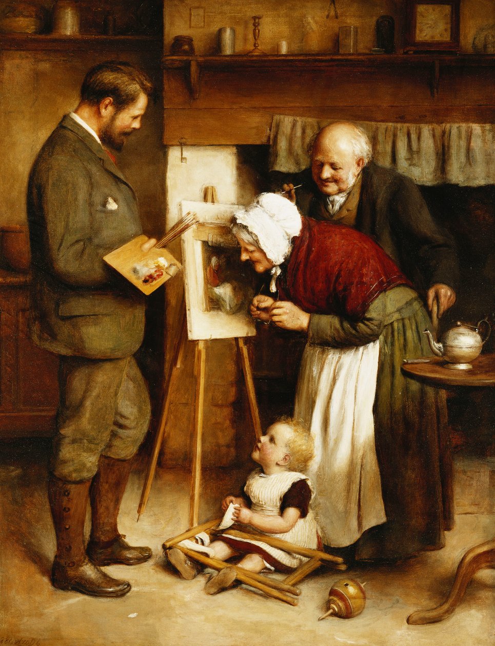 A maga kép, 1884 alkotó: Joseph Clark