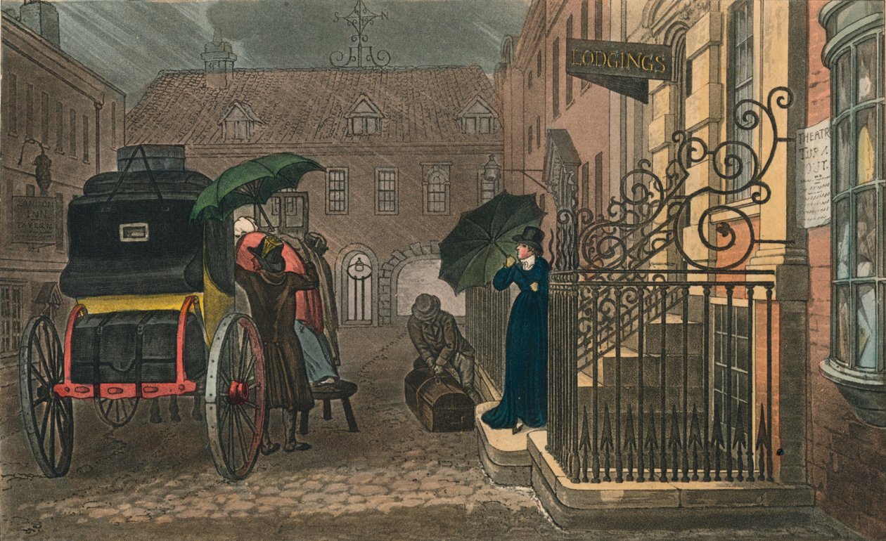 „Az indulás”, 1813 alkotó: Joseph Constantine Stadler