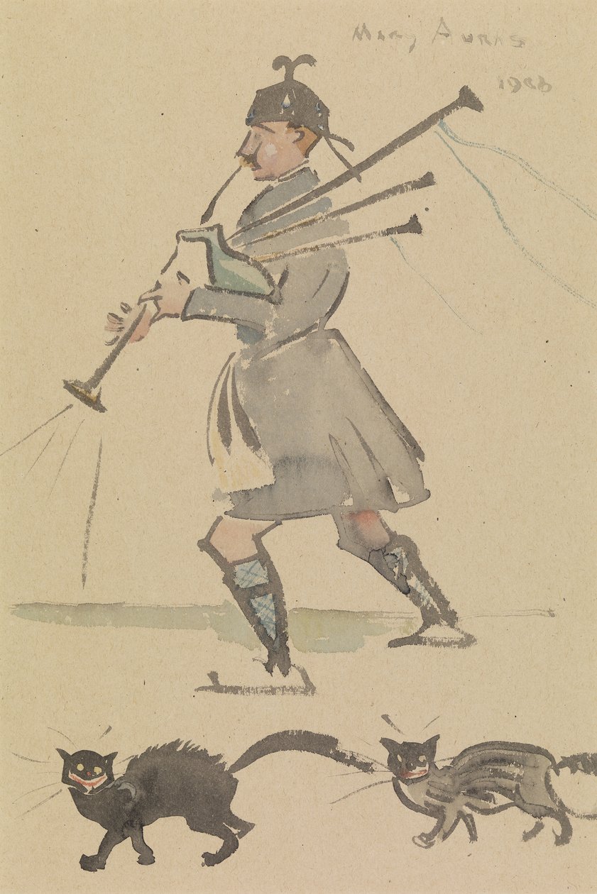 Felvidéki Dudajáték alkotó: Joseph Crawhall