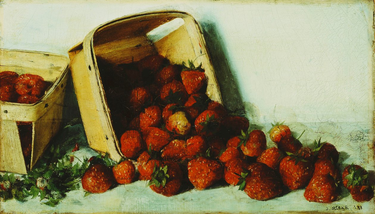 Eperkosár, 1883 alkotó: Joseph Decker