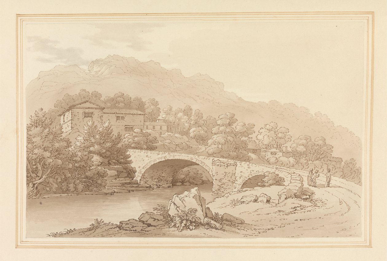Brathay híd alkotó: Joseph Farington