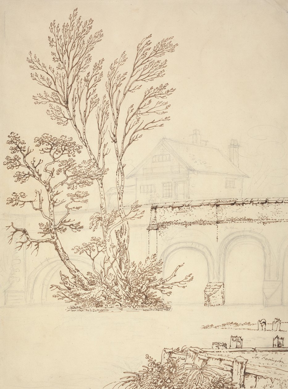 Caversham Bridge, Reading alkotó: Joseph Farington
