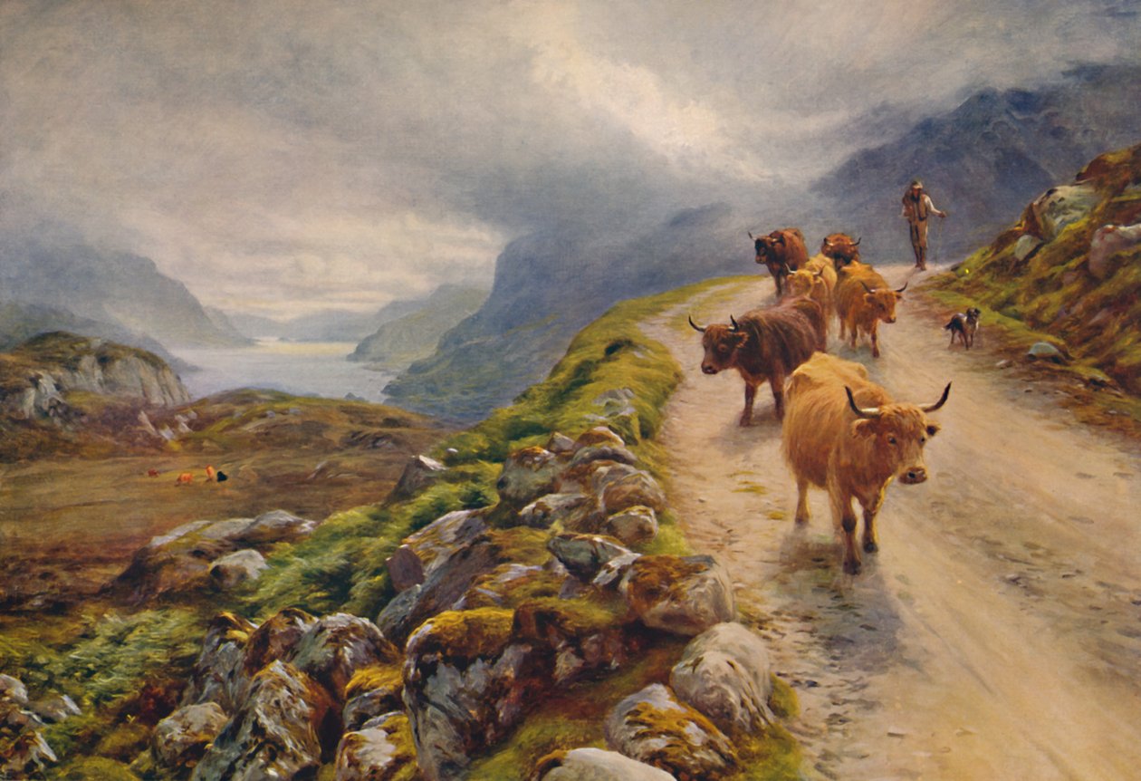 Launch Mari, 1917. alkotó: Joseph Farquharson