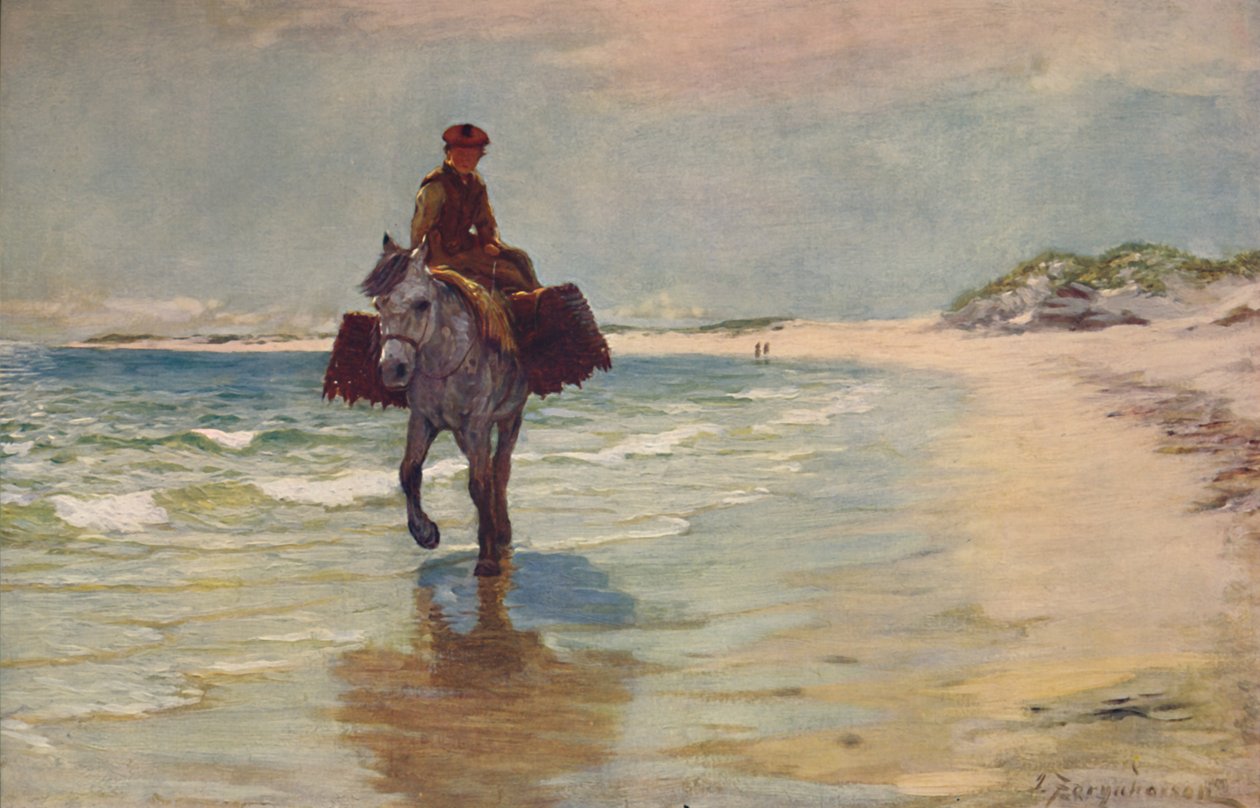 A parton, Connemara, 1881. alkotó: Joseph Farquharson