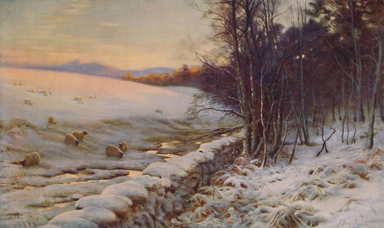 Az erdő széle, 1911. alkotó: Joseph Farquharson