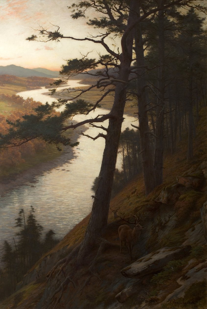 The Winding Dee, 1889 alkotó: Joseph Farquharson