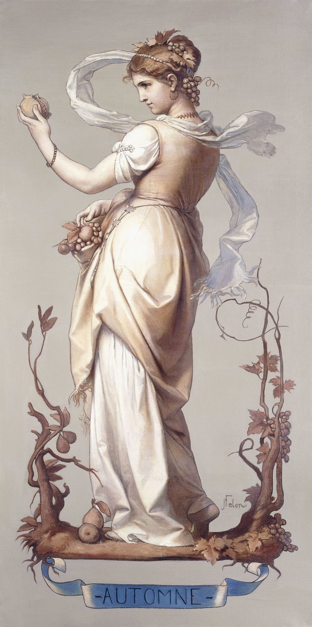 A négy évszak – ősz, 1873-74 alkotó: Joseph Felon