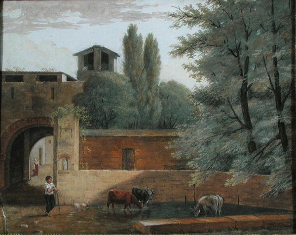 Az öntözőhely alkotó: Joseph Francois Baudelaire