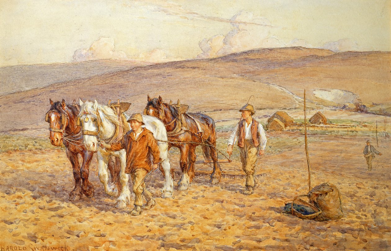 Szántás alkotó: Joseph Harold Swanwick