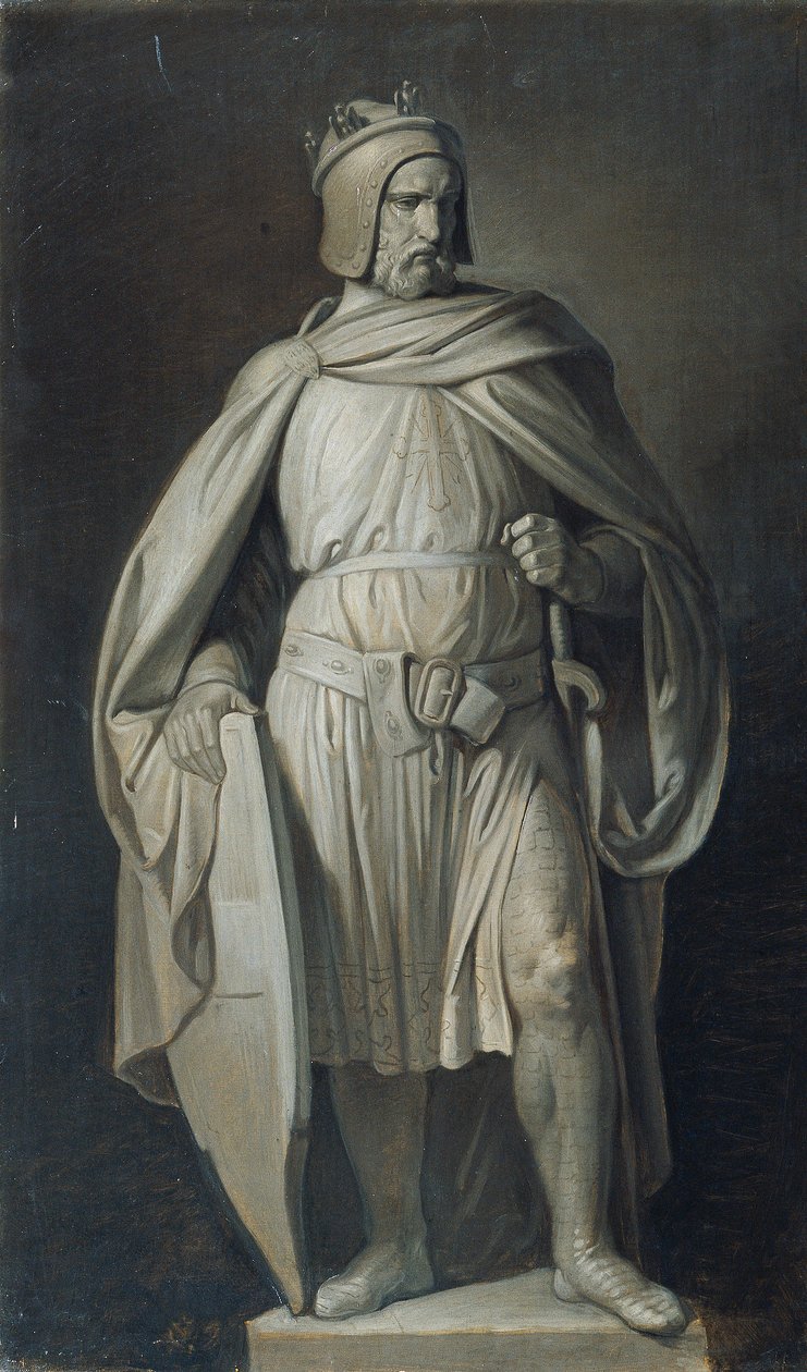 Tervezés a bécsi városháza figurájához alkotó: Joseph Hasslwander