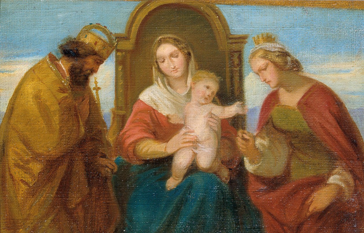 Szent beszélgetés alkotó: Joseph Hasslwander
