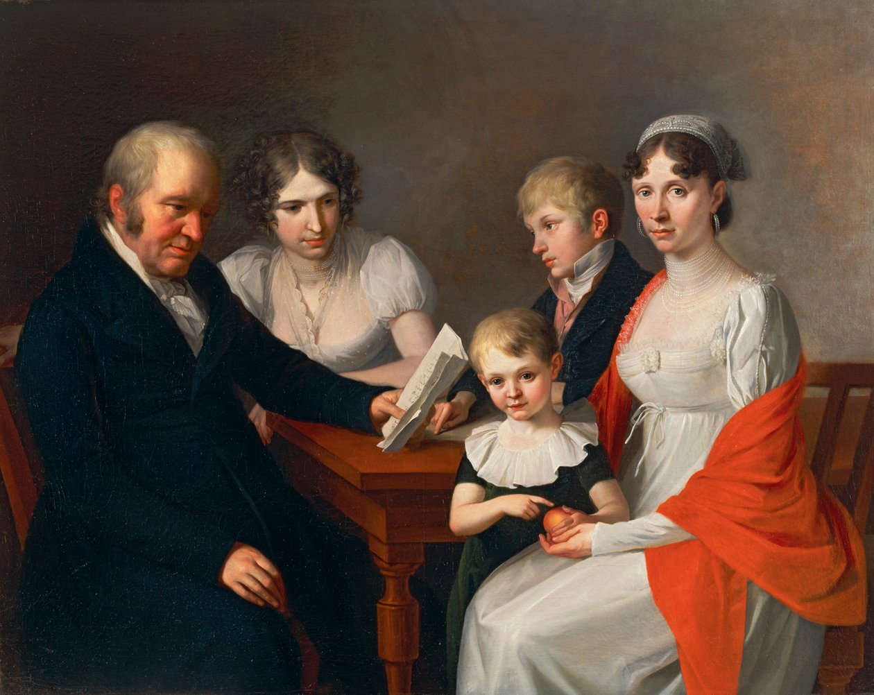 Scheichenpflueg család alkotó: Joseph Hauber